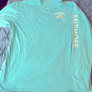 National aquarium in Baltimore, MD long sleeve shirt
